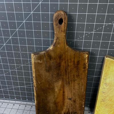 Collection of Wood Cutting Boards 