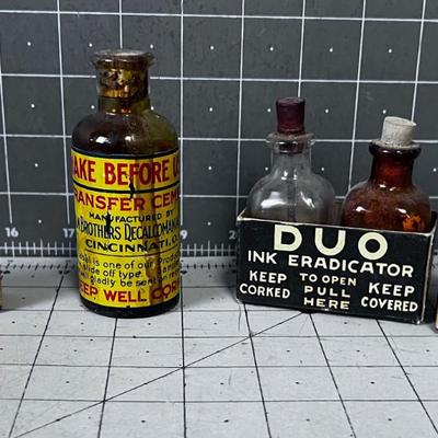 Antique Potions Mini Bottles