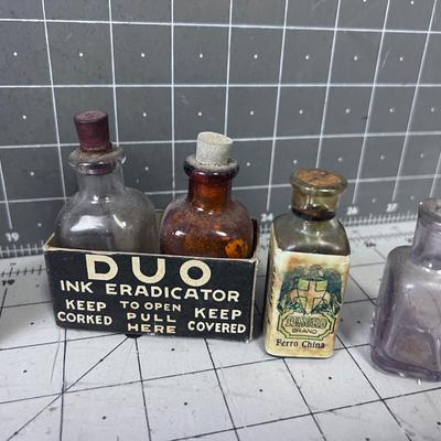 Antique Potions Mini Bottles