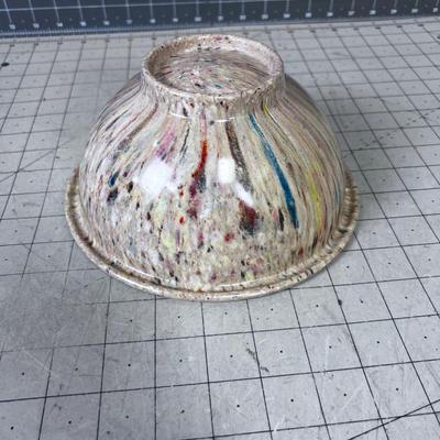 Vintage Confetti Speckle Bowl MELAMINE - HOT! 