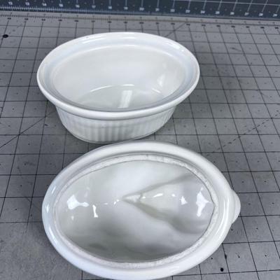 Covered Bunny Dish 