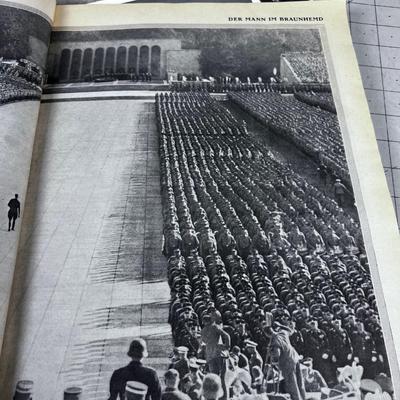 WWII Magazine and Prints, Adolf Hitler 1937