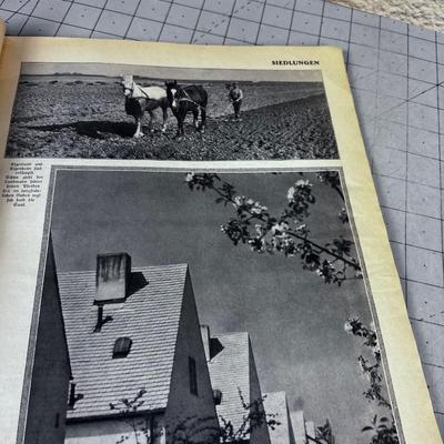 WWII Magazine and Prints, Adolf Hitler 1937