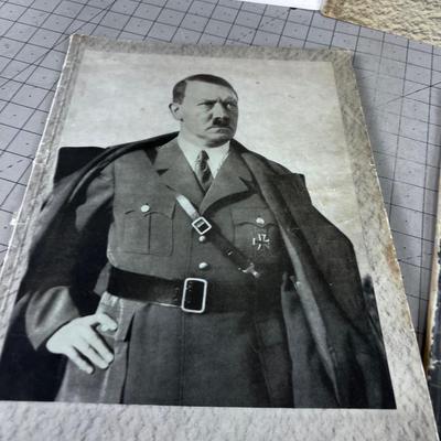 WWII Magazine and Prints, Adolf Hitler 1937