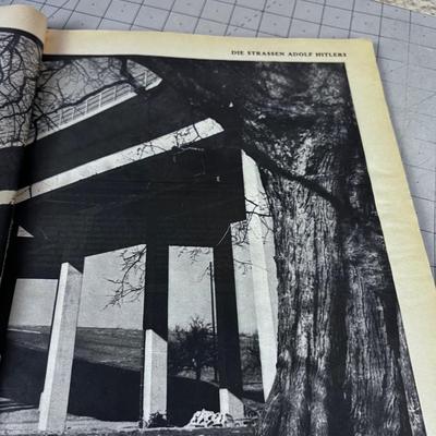 WWII Magazine and Prints, Adolf Hitler 1937
