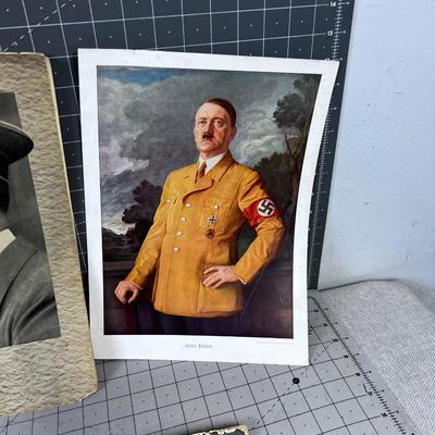 WWII Magazine and Prints, Adolf Hitler 1937
