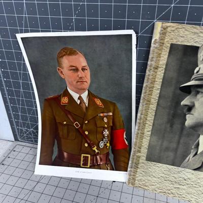 WWII Magazine and Prints, Adolf Hitler 1937