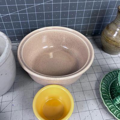 Lots of  Stoneware and Ceramics 