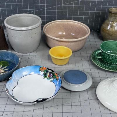 Lots of  Stoneware and Ceramics 