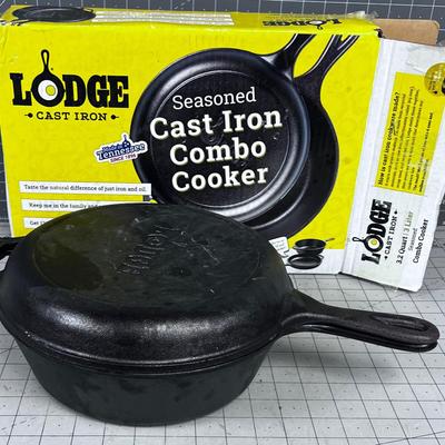 LODGE Cast Iron Combo Cooker 