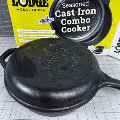 LODGE Cast Iron Combo Cooker 