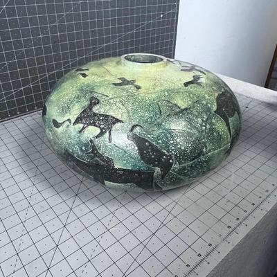 HAND CRAFTED AFRICAN POT 
