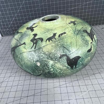 HAND CRAFTED AFRICAN POT 