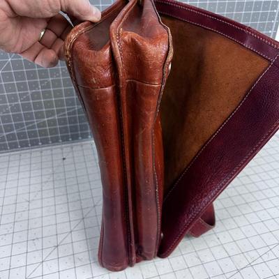 "Italia FIRENZE Messenger Bag Vera Pelle  