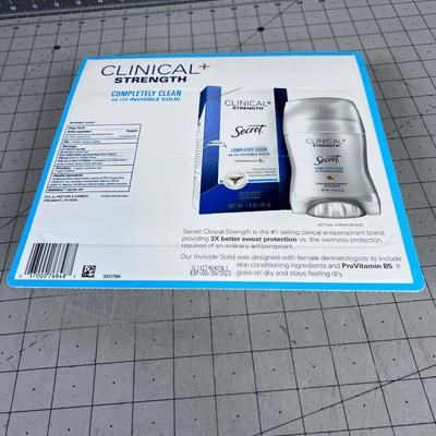 Brand NEW Package of 3 SECRET 