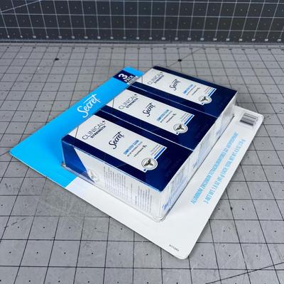 Brand NEW Package of 3 SECRET 