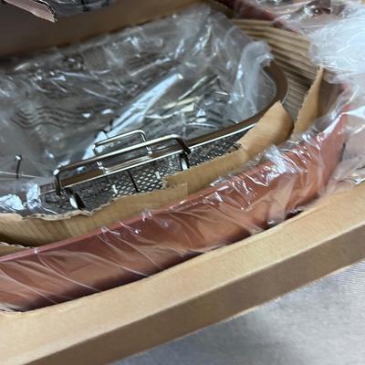 NEW Copper Chef Square 6 Quart Pan NEW IN THE BOX 
