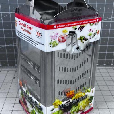 BORNER Germany COMBO 4 in 1 Slicer Grater