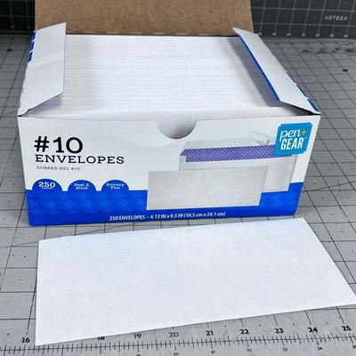 Number 10 Envelopes (approx. 240) 