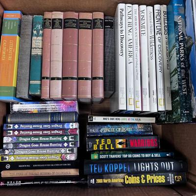 Large Flat of BOOKS Mixed