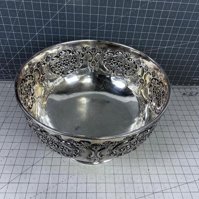 Silver Punch Bowl Sheffield England 
