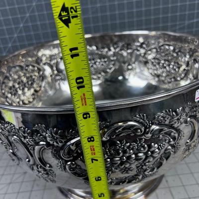 Silver Punch Bowl Sheffield England 