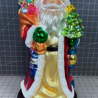 Glass Santa Claus by Thomas Pacconi Classics 