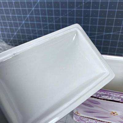 Temp-tations Recipe Box holder with 4 Card holders 