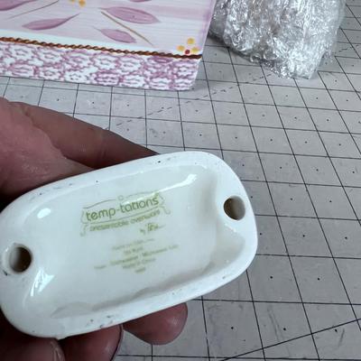 Temp-tations Recipe Box holder with 4 Card holders 