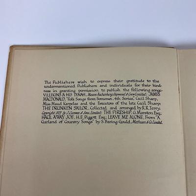 158 "The Chelsea Song Book" Published by Minton Balch Company (1924-1930)