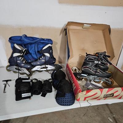 Solomon and K2 Rollerblades and Pads (G-DW)