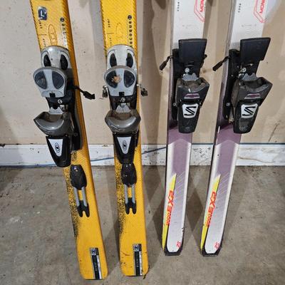 Two Pairs of Salomon Skis (G-DW)