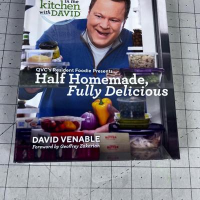 2 Cook Books 1 Sealed - In the Kitchen with DAVID