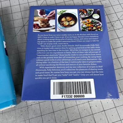 2 Cook Books 1 Sealed - In the Kitchen with DAVID