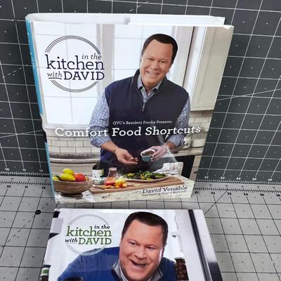 2 Cook Books 1 Sealed - In the Kitchen with DAVID
