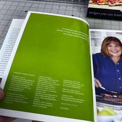 2 Cook Books by INA GARTEN  