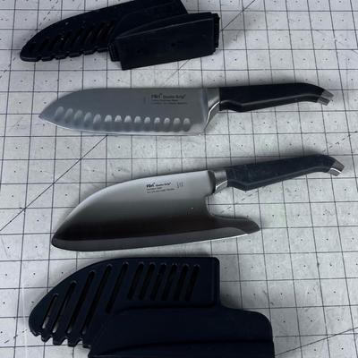 2 FURRI Gusto Grip Knives 