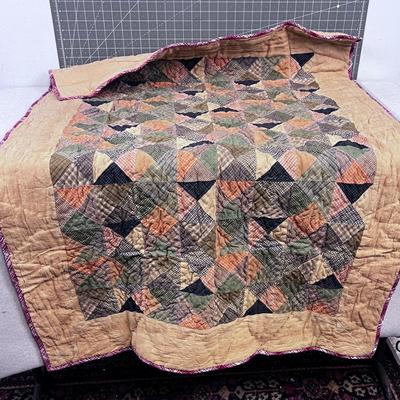 Rustic Style Baby Quilt 