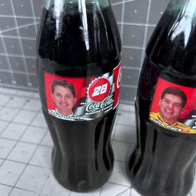 2 NASCAR COKE Bottles UNOPENED 