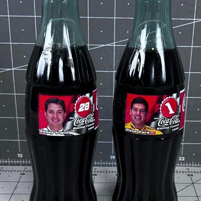 2 NASCAR COKE Bottles UNOPENED 
