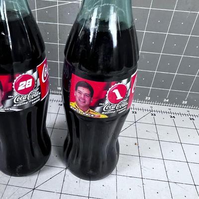 2 NASCAR COKE Bottles UNOPENED 