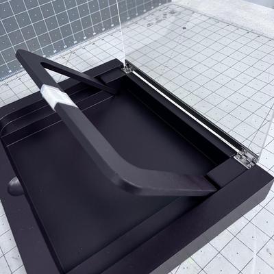 Nice Cook Book Stand. Hold Page Open and Protects from Splashes
