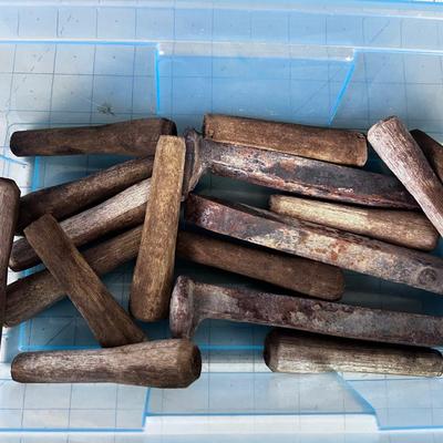 Rustic Parts Rail Road Spikes and Wood Pins