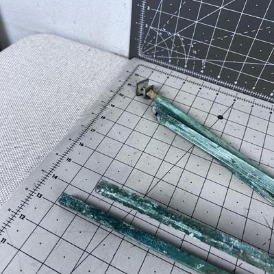 5 Square Brass Curtain Rods