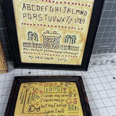 Samplers - Small Reproductions but DARLING!?! 