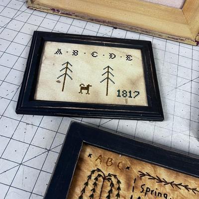 Samplers - Small Reproductions but DARLING!?! 