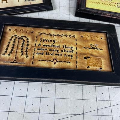 Samplers - Small Reproductions but DARLING!?! 