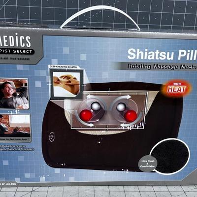 Shiatsu Pillow by Homedics NEW IN THE BOX 