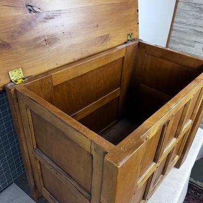 Storage Bin End Table