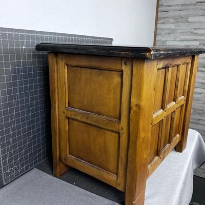 Storage Bin End Table